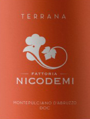 Nicodemi Terrana Montepulciano D'abruzzo 2018